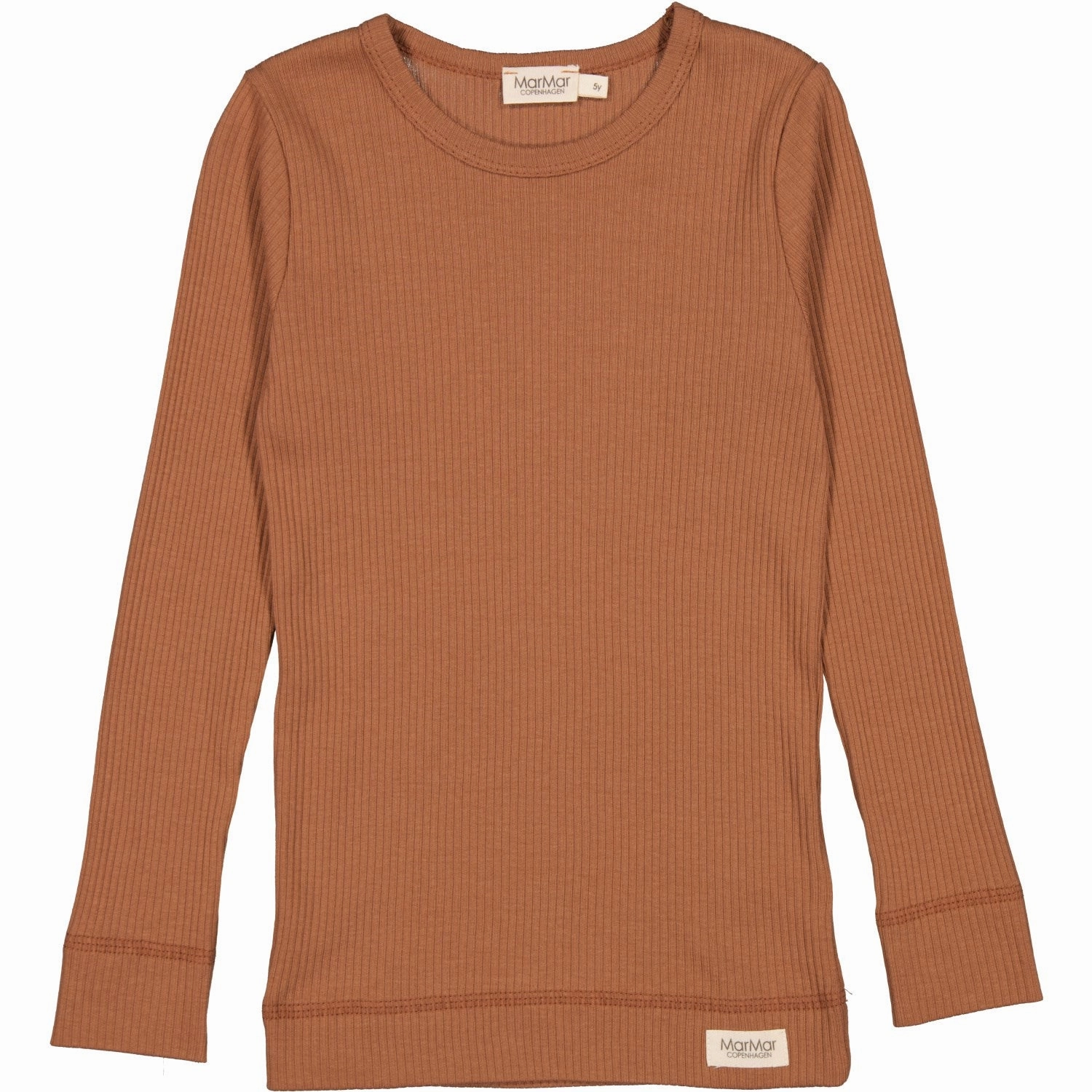 MarMar Modal Light Pecan Plain Blouse Printed design