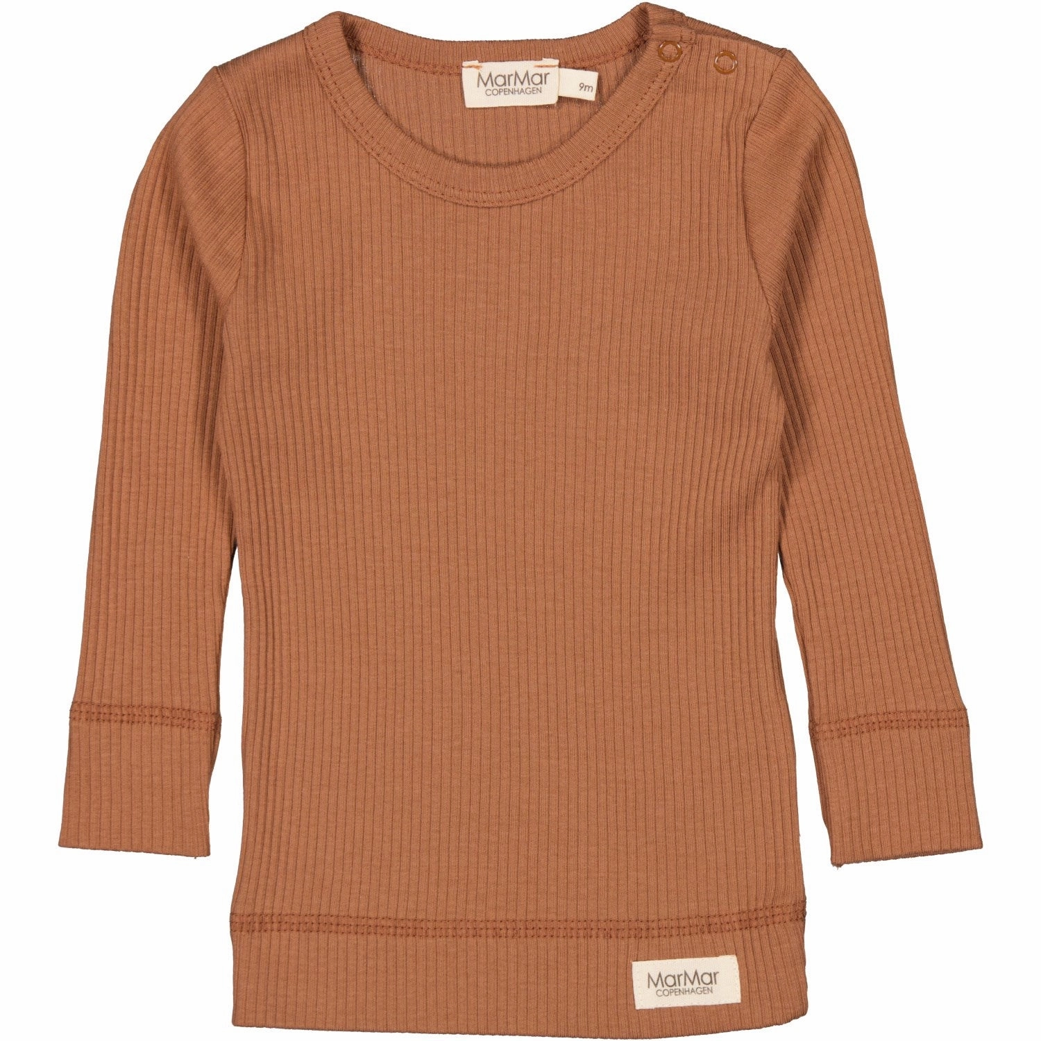 Easy Care Material Traveler??s Choice MarMar Modal Light Pecan Plain Blouse