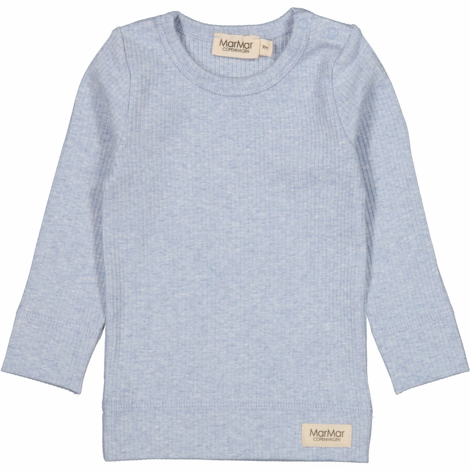 MarMar Modal Melange Fresh Air Melange Plain Blouse Lakeside Relaxation Resort Wear