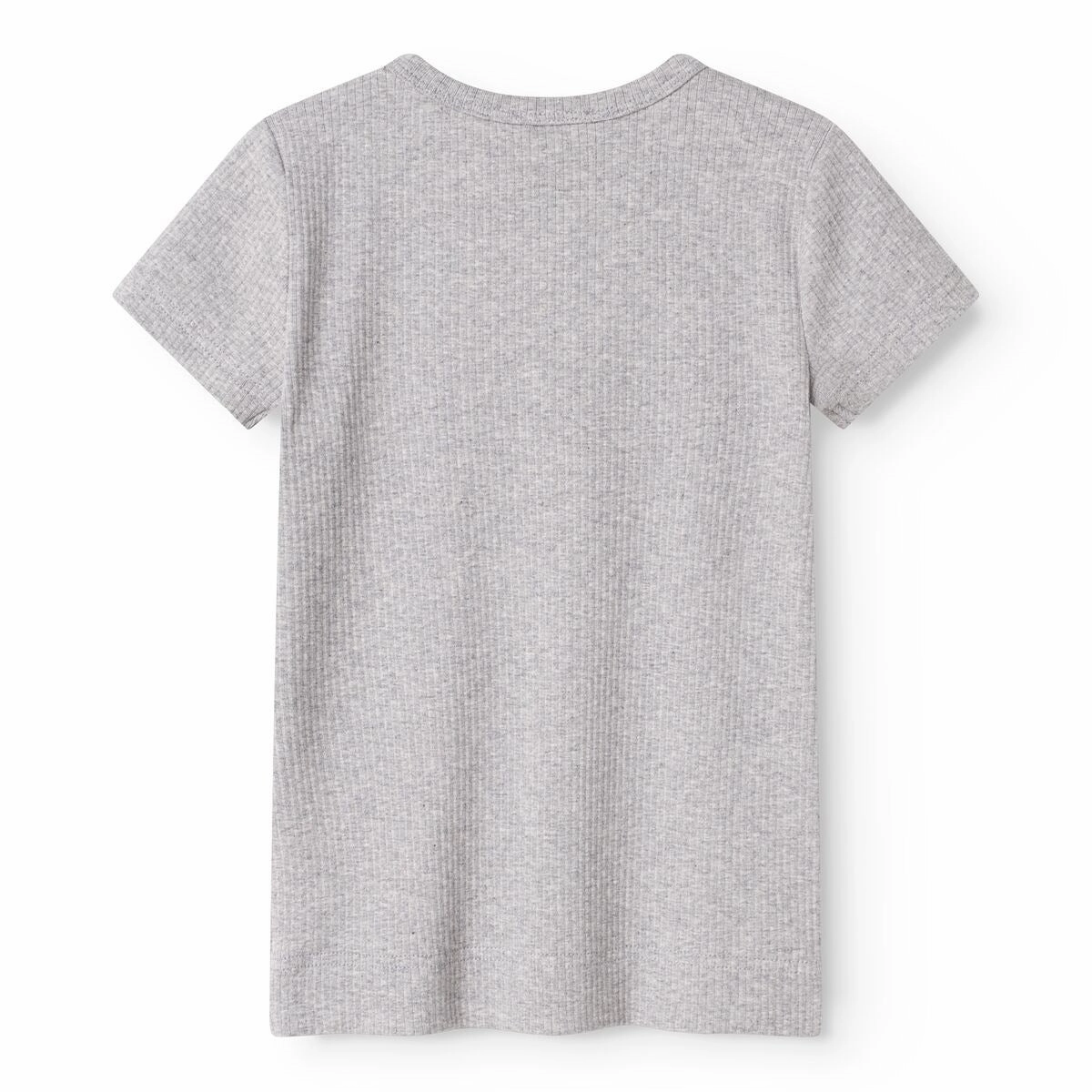 MarMar Modal Melange Light Grey Melange Plain T-shirt Chill Fit