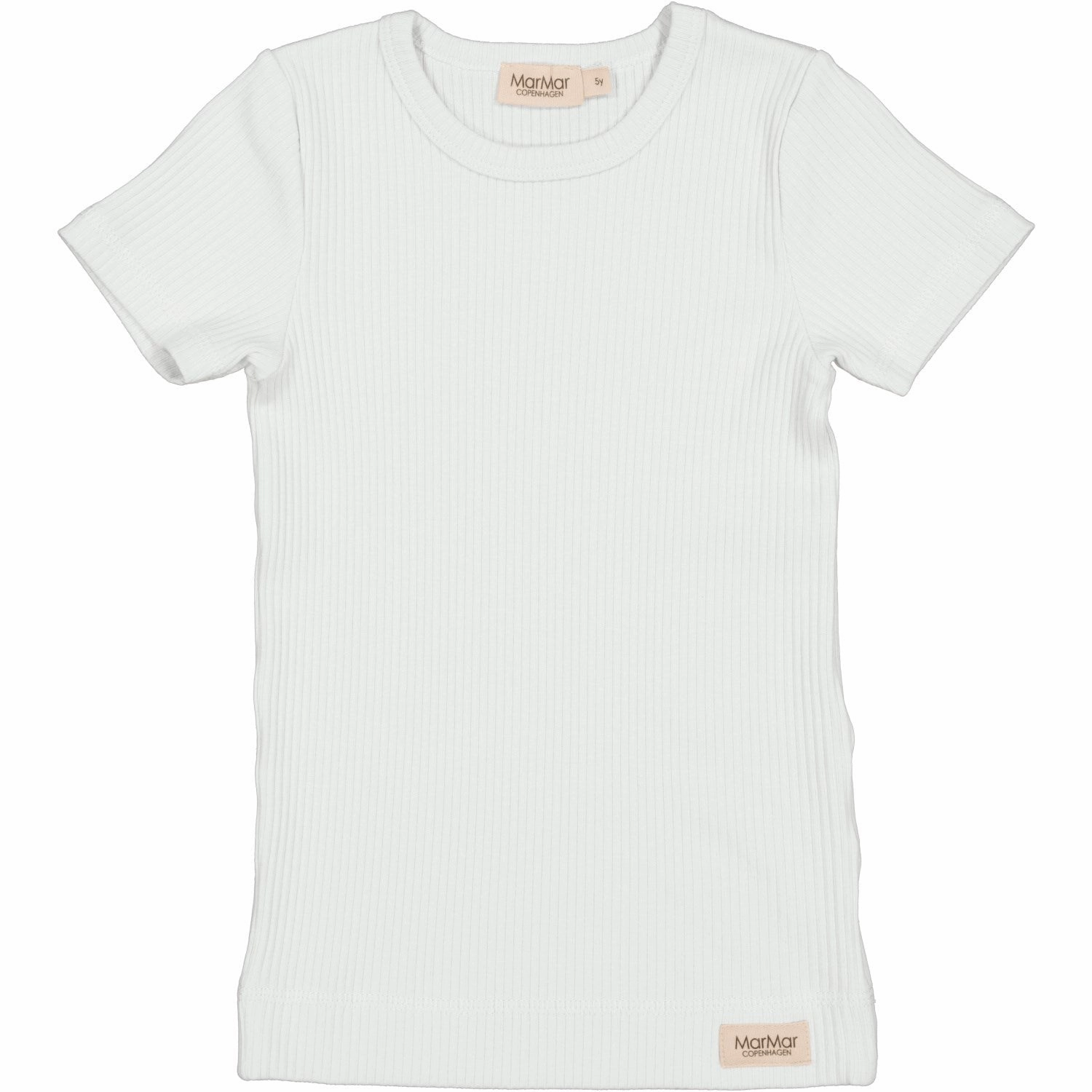Everyday Top EcoFriendlyMaterial MarMar Modal Mint Chalk Plain T-Shirt
