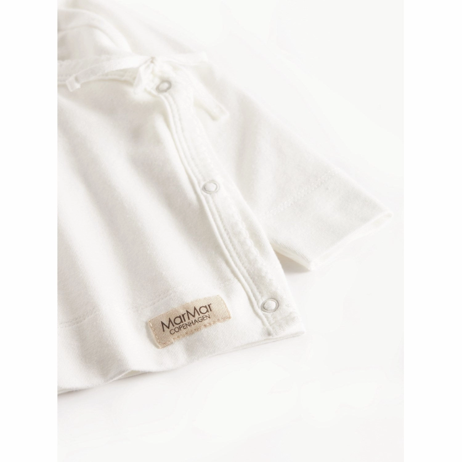 Yoke Design MarMar Modal New Born Gentle White Tut Wrap LS Blouse