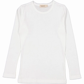 Geometric Design MarMar Modal Pointelle Cloud Tamra Blouse