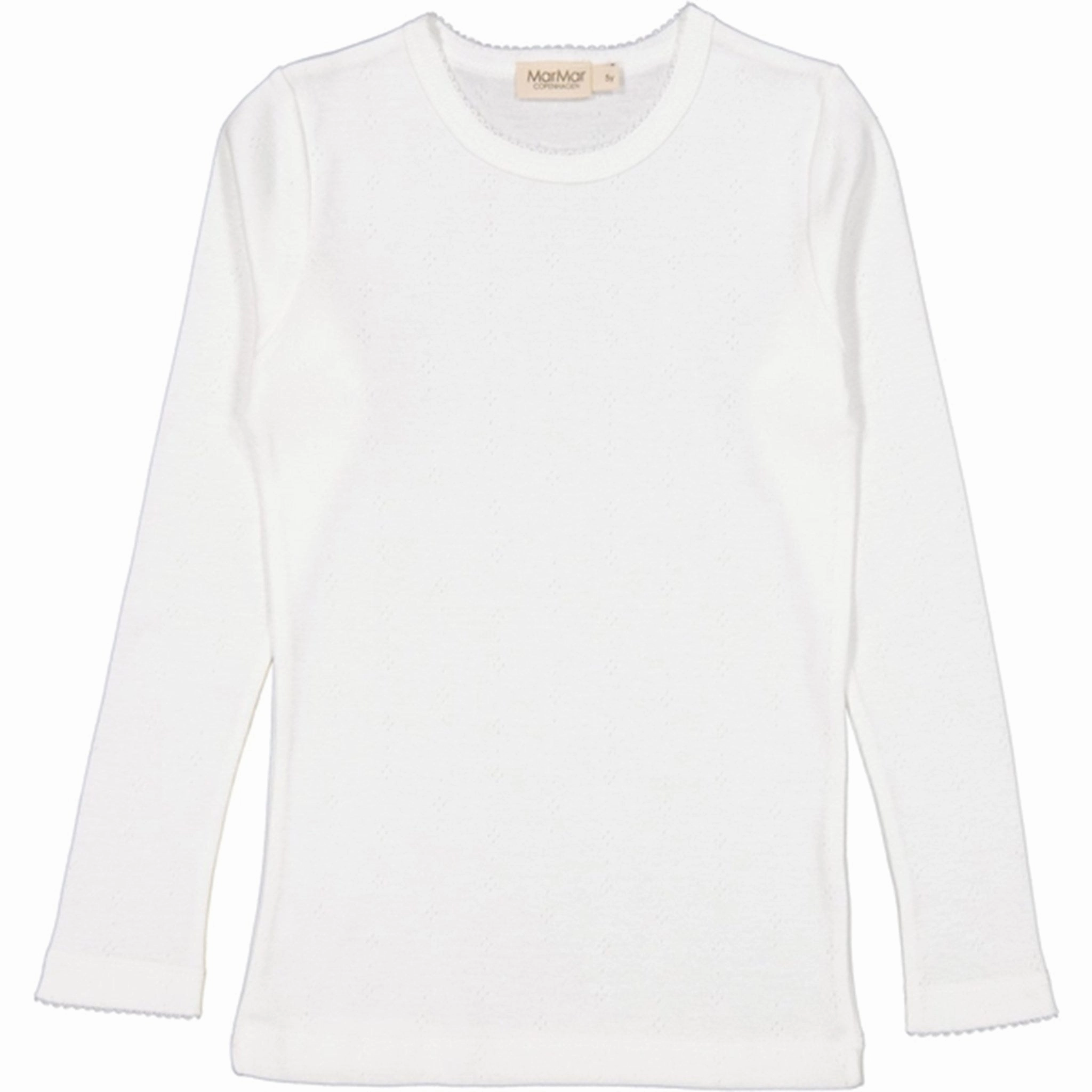 Versatile Layering Functional Fashion MarMar Modal Pointelle Cloud Tamra Blouse