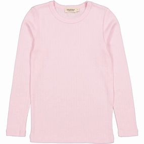 Winter Comfort Travel Friendly MarMar Modal Pointelle Cotton Candy Tamra Blouse