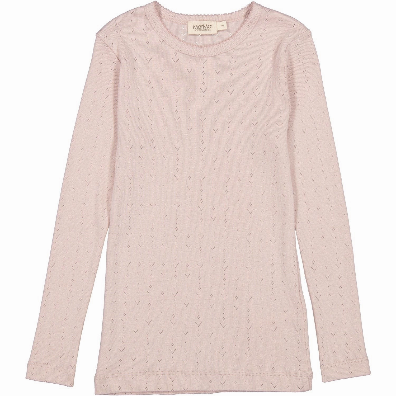 MarMar Modal Pointelle Faded Rose Tamra Blouse Cruise Collection