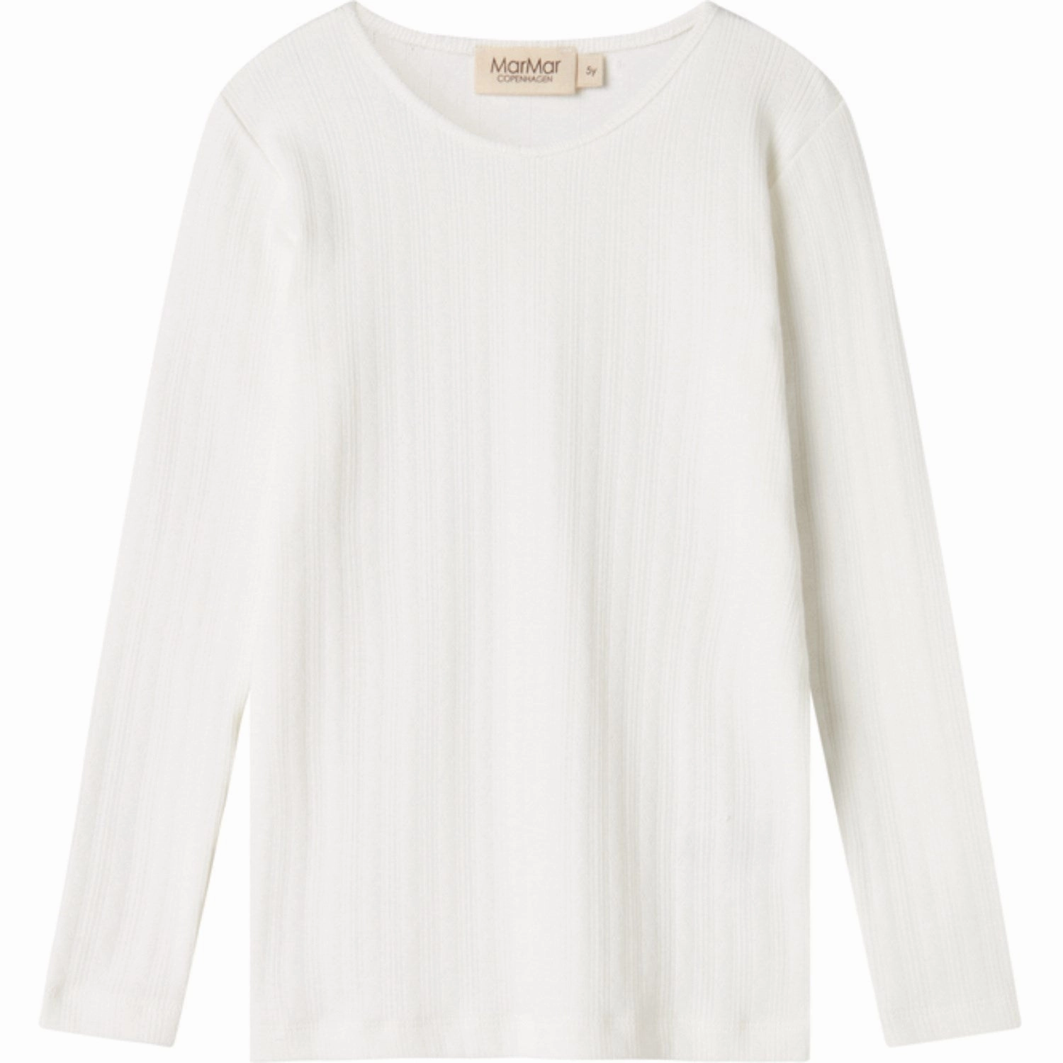 MarMar Modal Pointelle Gentle White Tamra Blouse Cruise Collection Tear Resistant Reinforcement