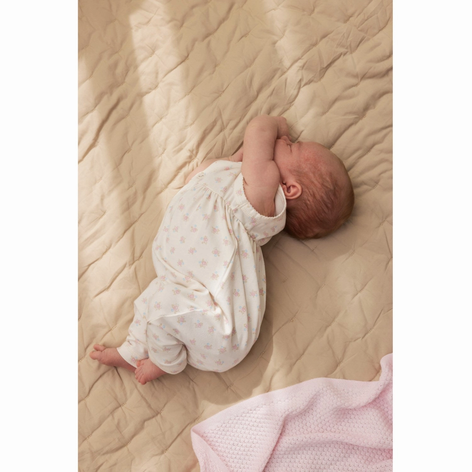 MarMar Modal Smooth Print Little Bouquet Ruberto Romper Breathable Dinner Flexible Hot