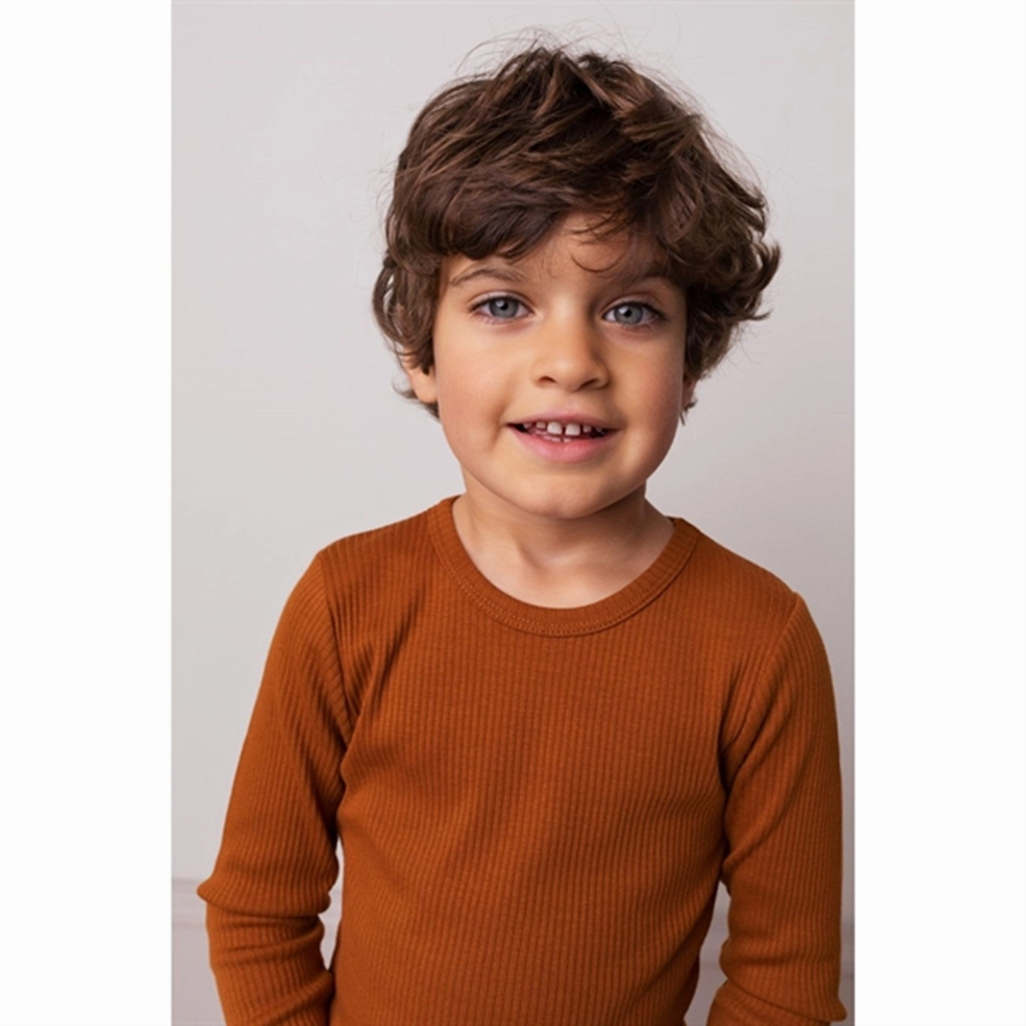 Ventilated Back Panel Morning Comfort MarMar Modal Spicy Caramel Plain Blouse