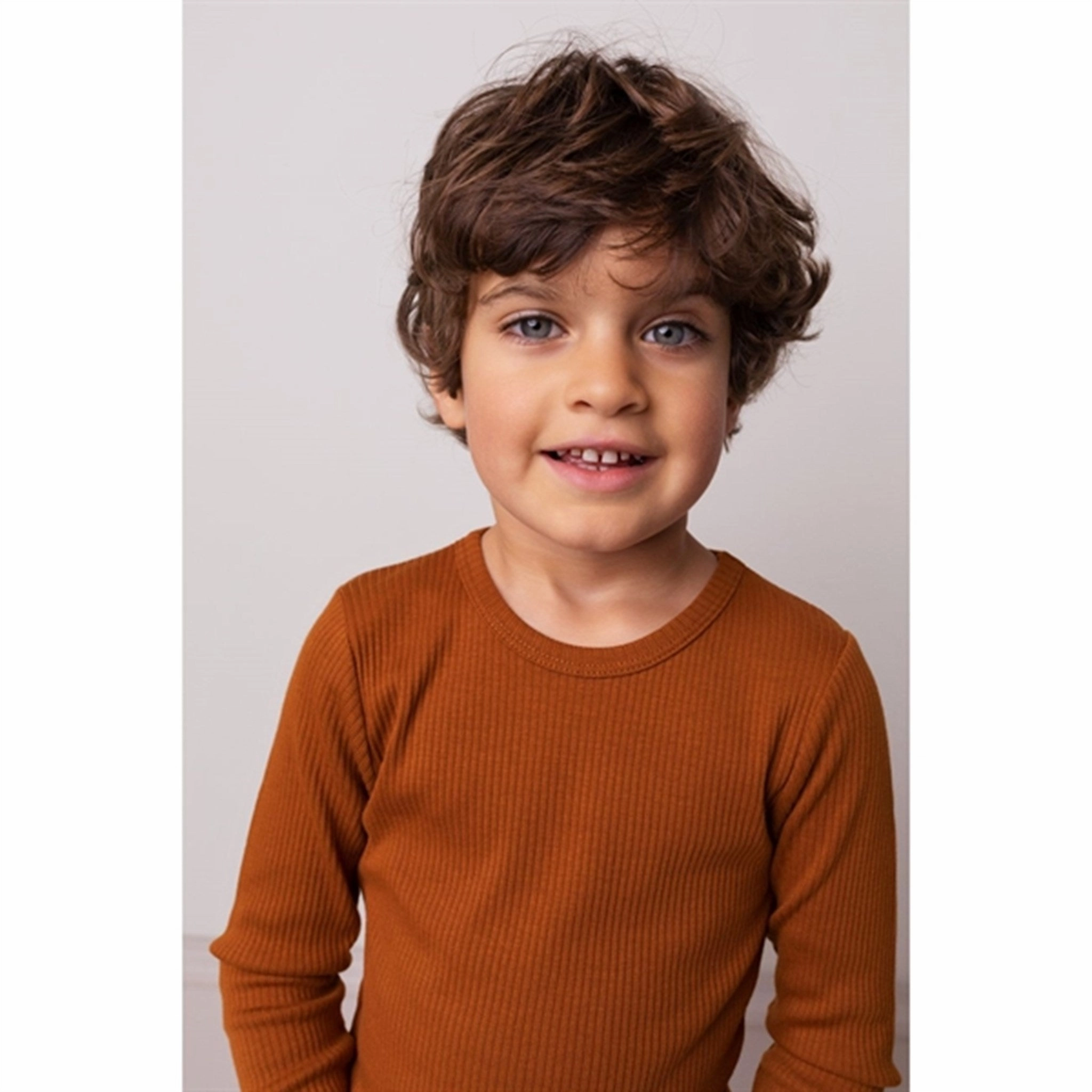 MarMar Modal Spicy Caramel Plain Blouse Non Irritating Seams