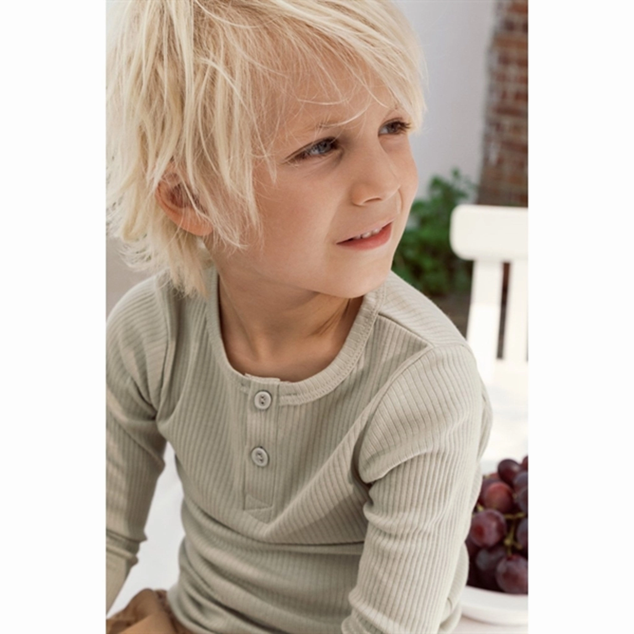 Eye-Catching Pattern MarMar Modal White Sage Blouse