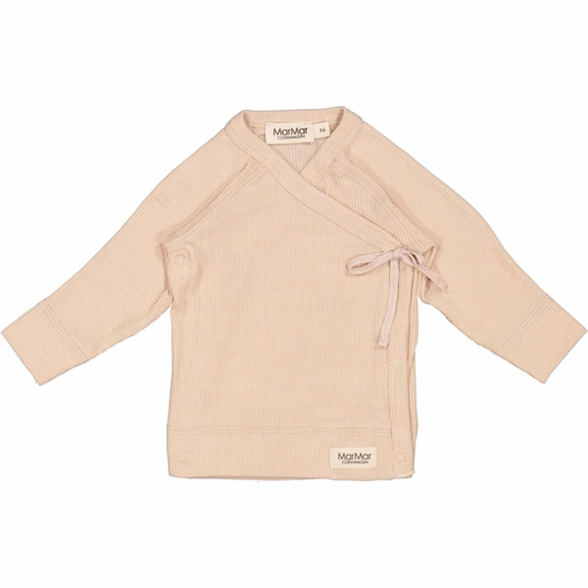 Boho chic MarMar New Born Micro Modal Rose Moon Tut Wrap Blouse