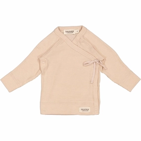 Boho chic MarMar New Born Micro Modal Rose Moon Tut Wrap Blouse