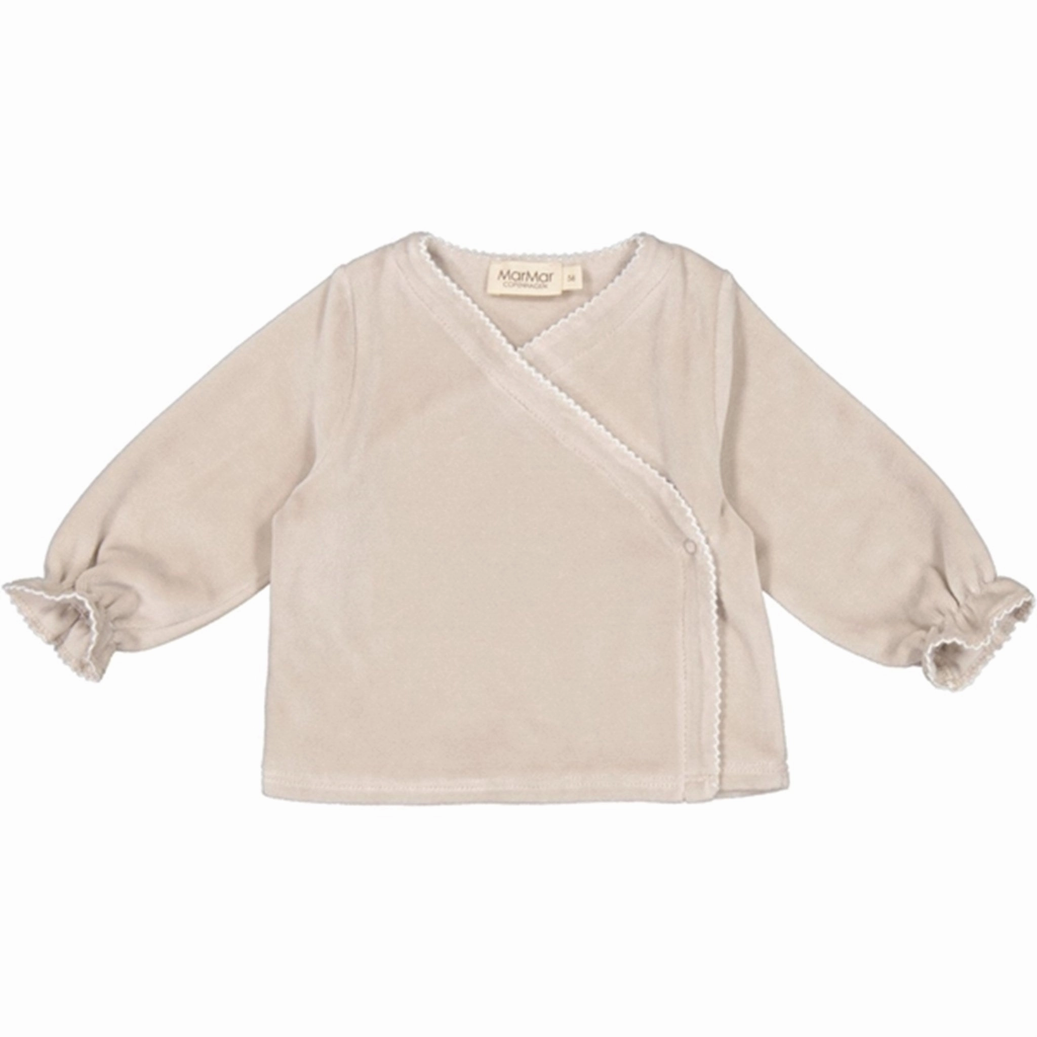 Lounge Comfort MarMar New Born Moon Grey Tuba Wrap Blouse