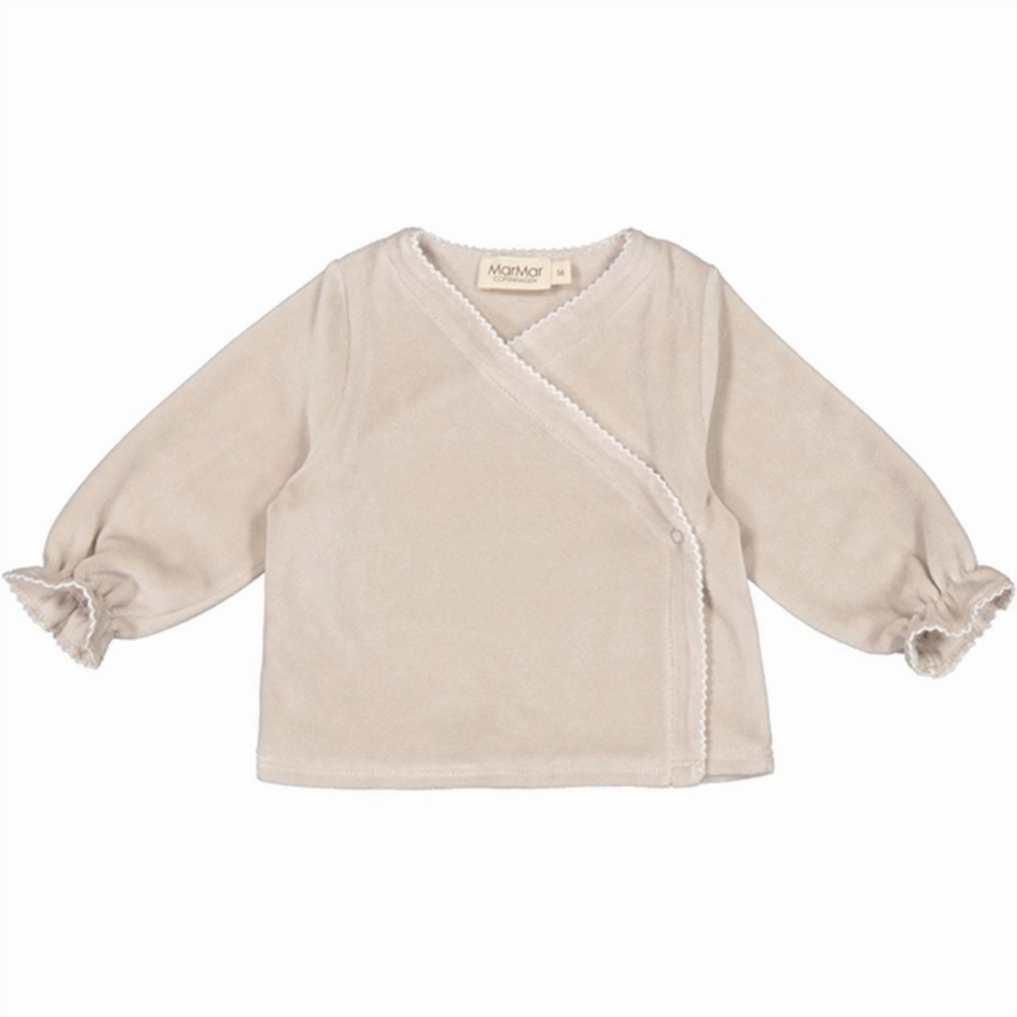 MarMar New Born Moon Grey Tuba Wrap Blouse Trendy Look