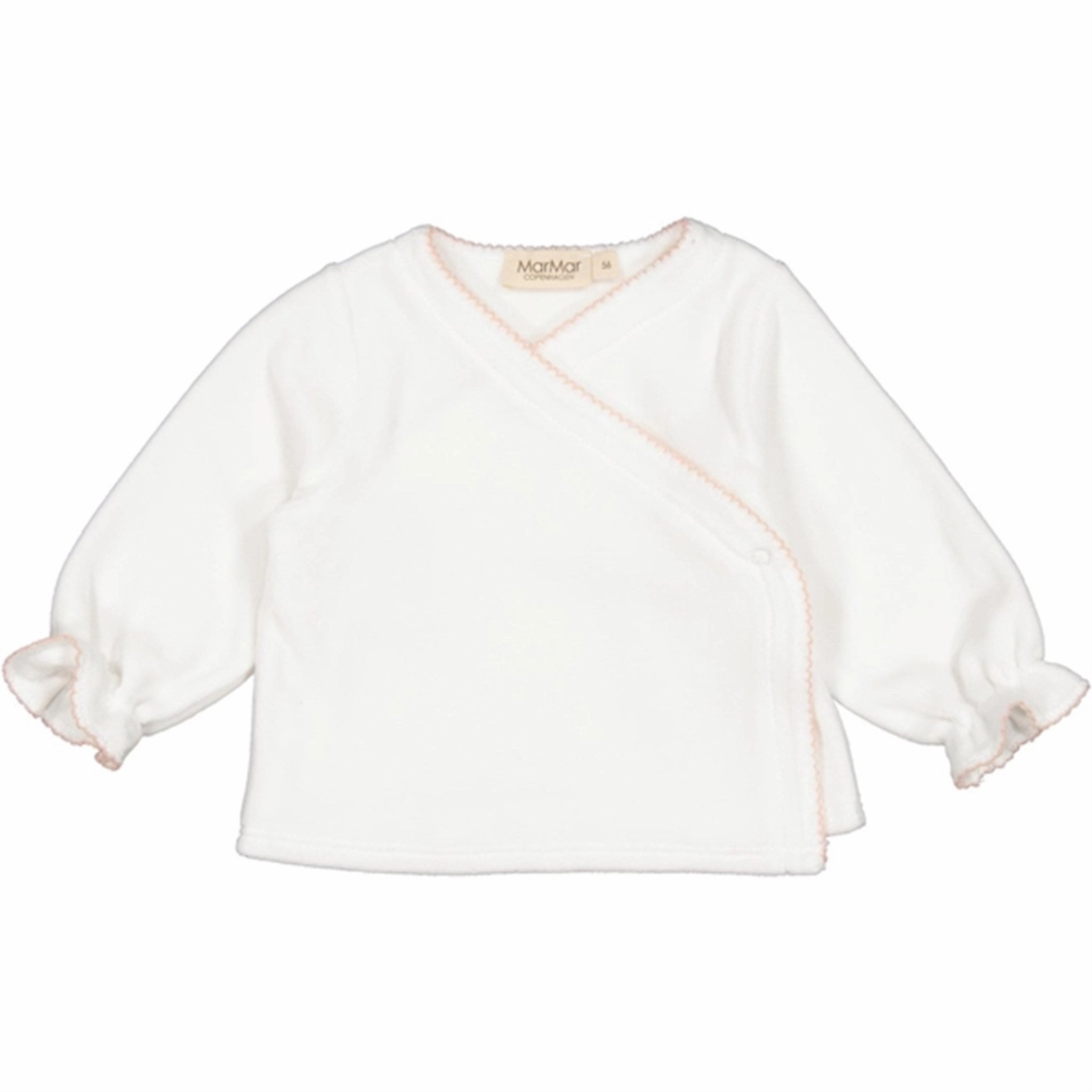 MarMar New Born Rose Picot Tuba Wrap Blouse Fade Resistant Dynamic Design