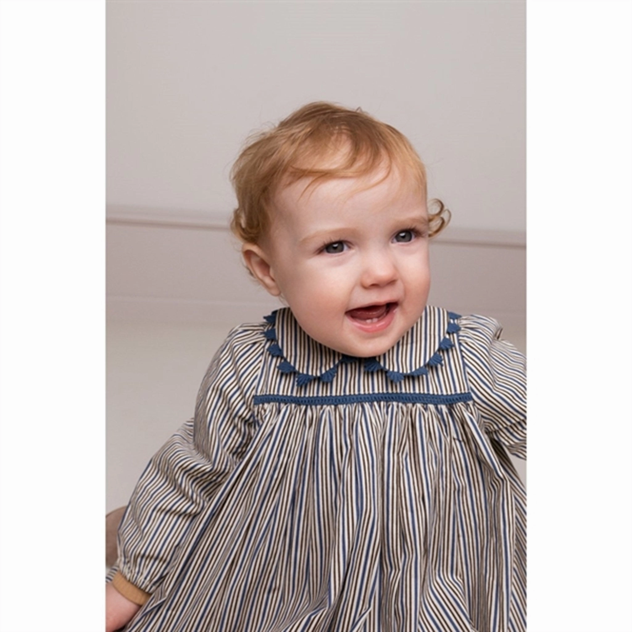 MarMar Ocean Stripes Dulla LS Dress Evening Glow London Edge