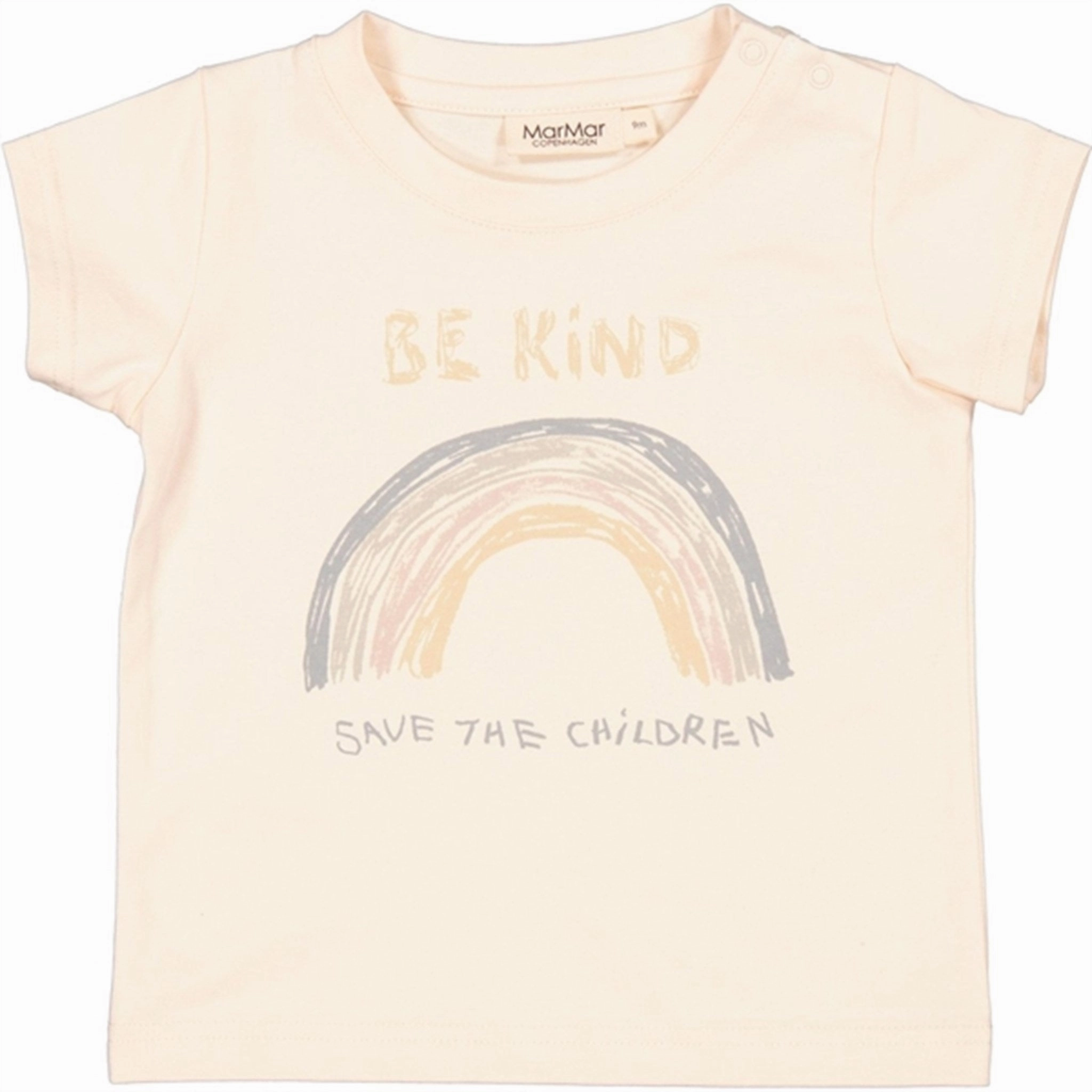 MarMar Off White Charity B T-shirt Casual and cool Breathable Material