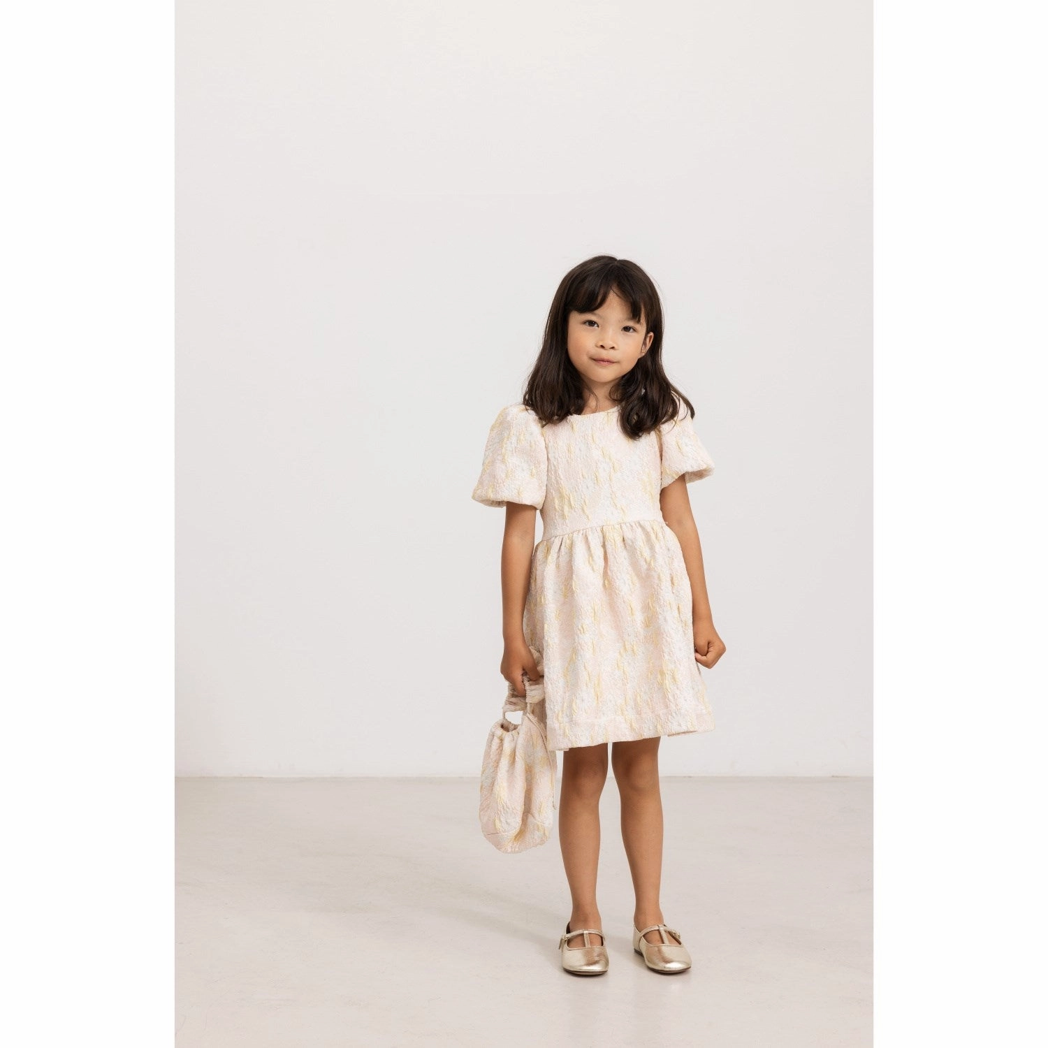 MarMar Party Jacquard Limonade Jacquard Diondra Dress Polished and Elegant Wardrobe-Staple