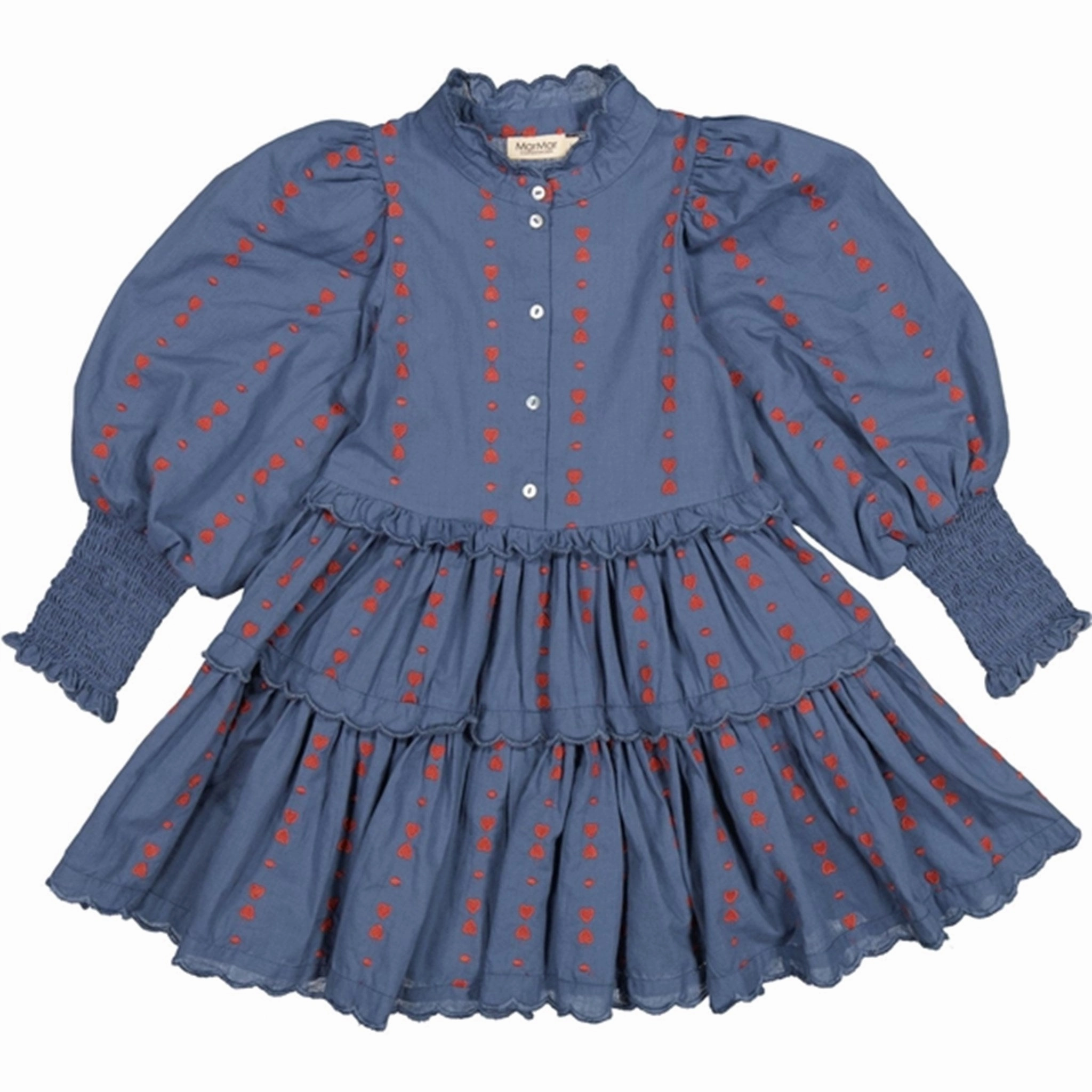 MarMar Piri Red Heart Dela Dress Loose Flow Chic Energy