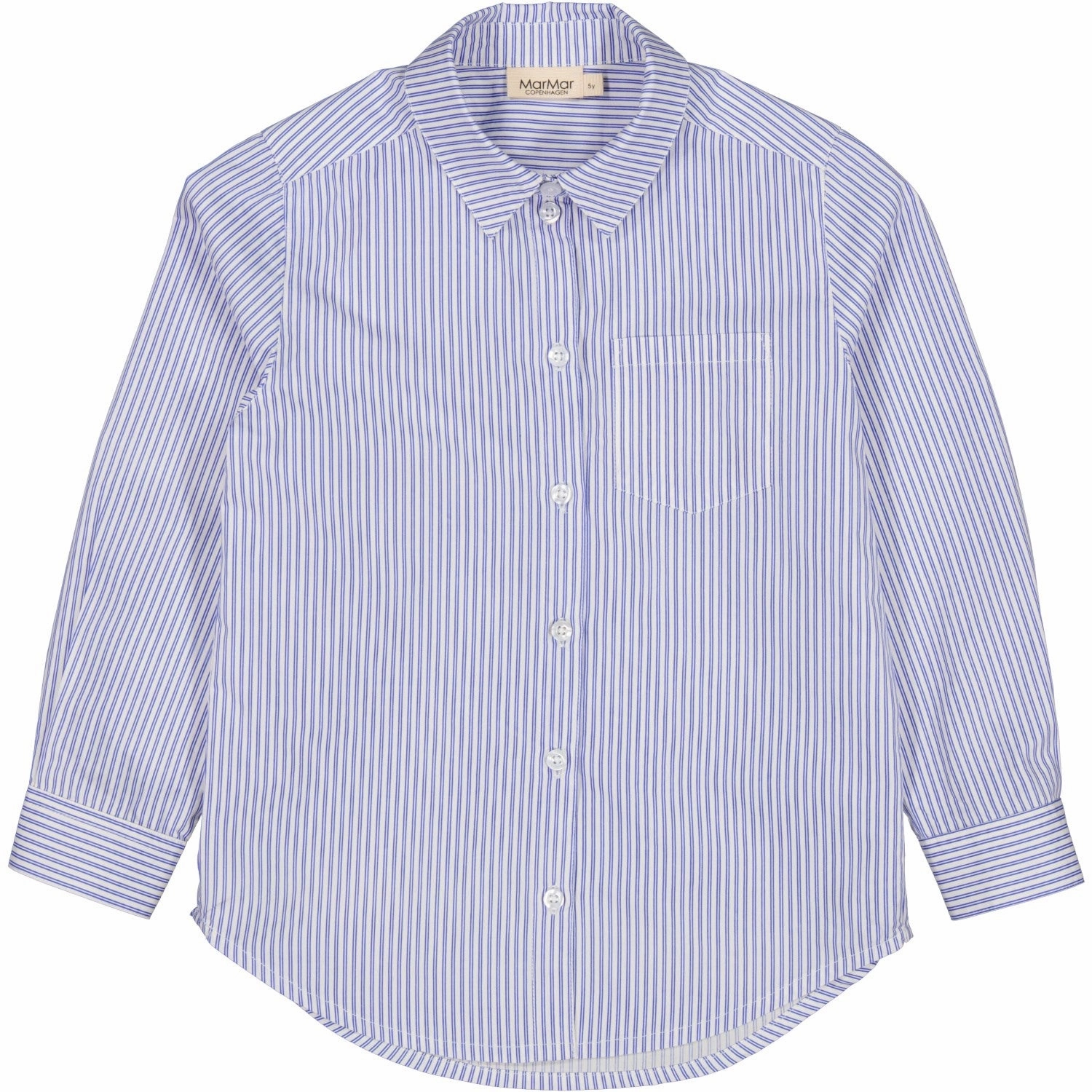 Casual Friday MarMar Poplin Bolich Blue Strips Tommy Shirt