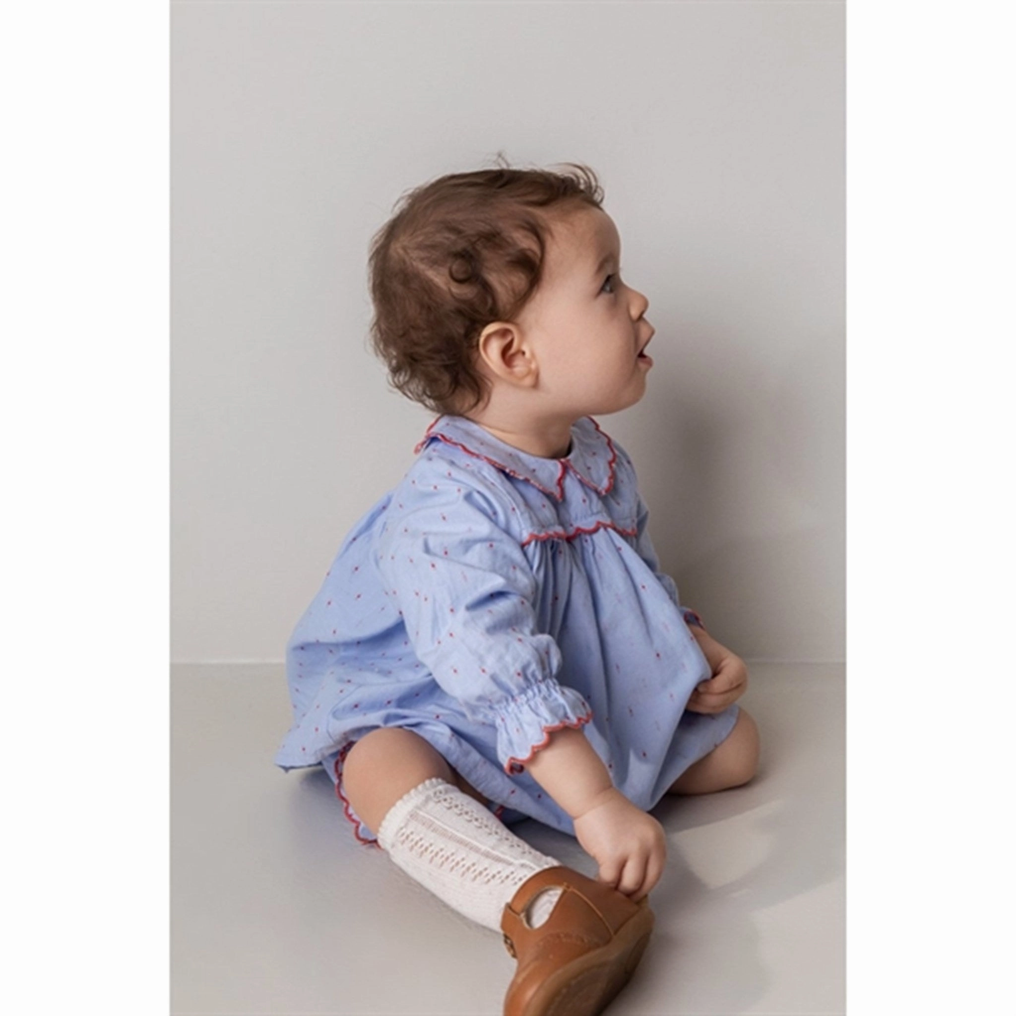 MarMar Red Currant Dot Tora Blouse Comfort First Fit