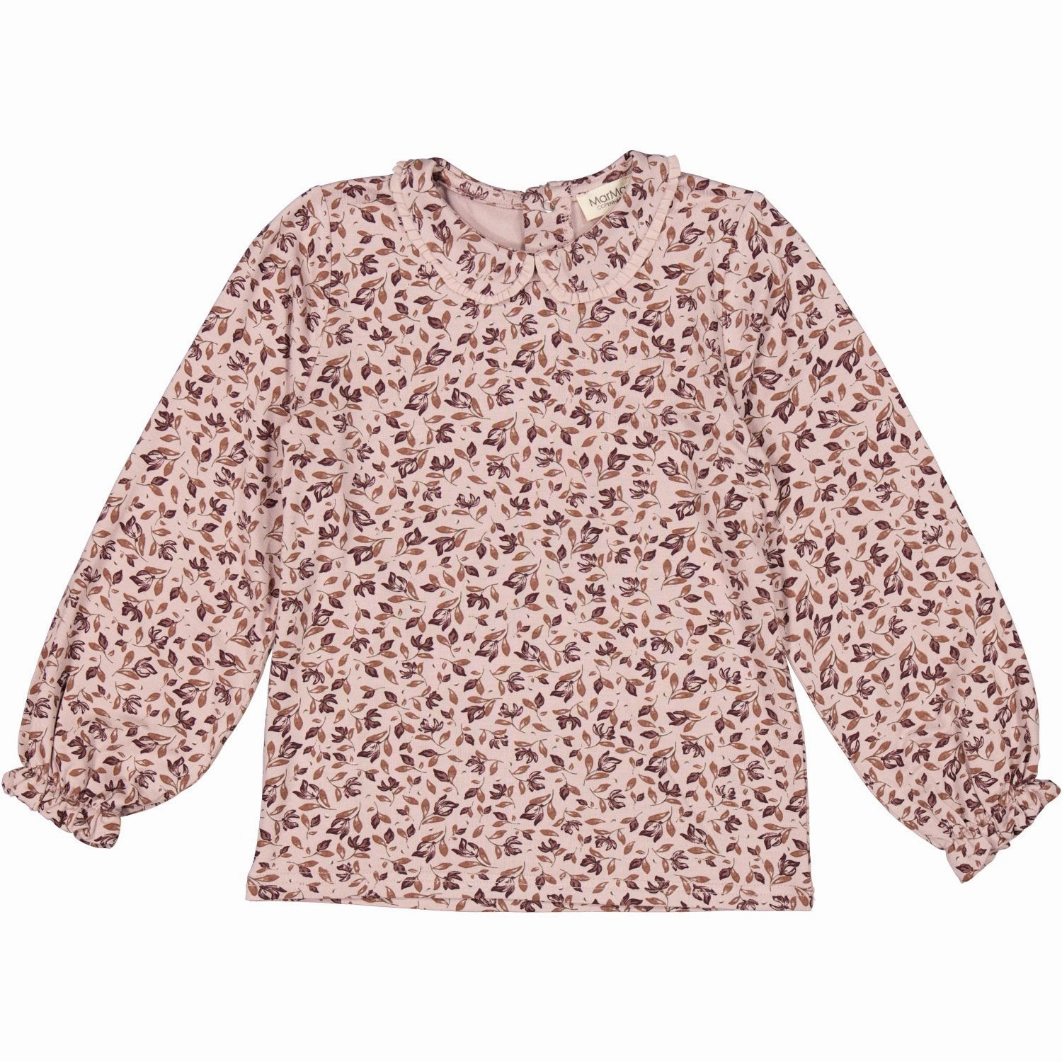Smooth Texture MarMar Smooth Jersey Autumn Meadow Tallin Blouse
