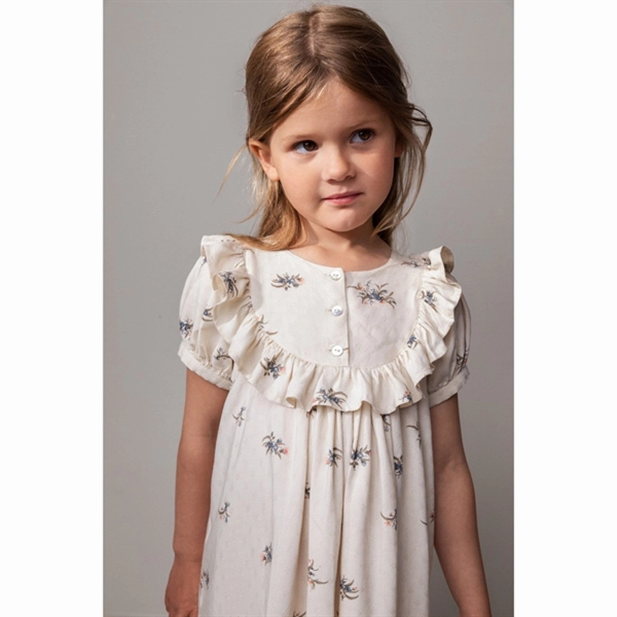 MarMar Spring Bloom Delina Dress Stud-Detail Side-Slit