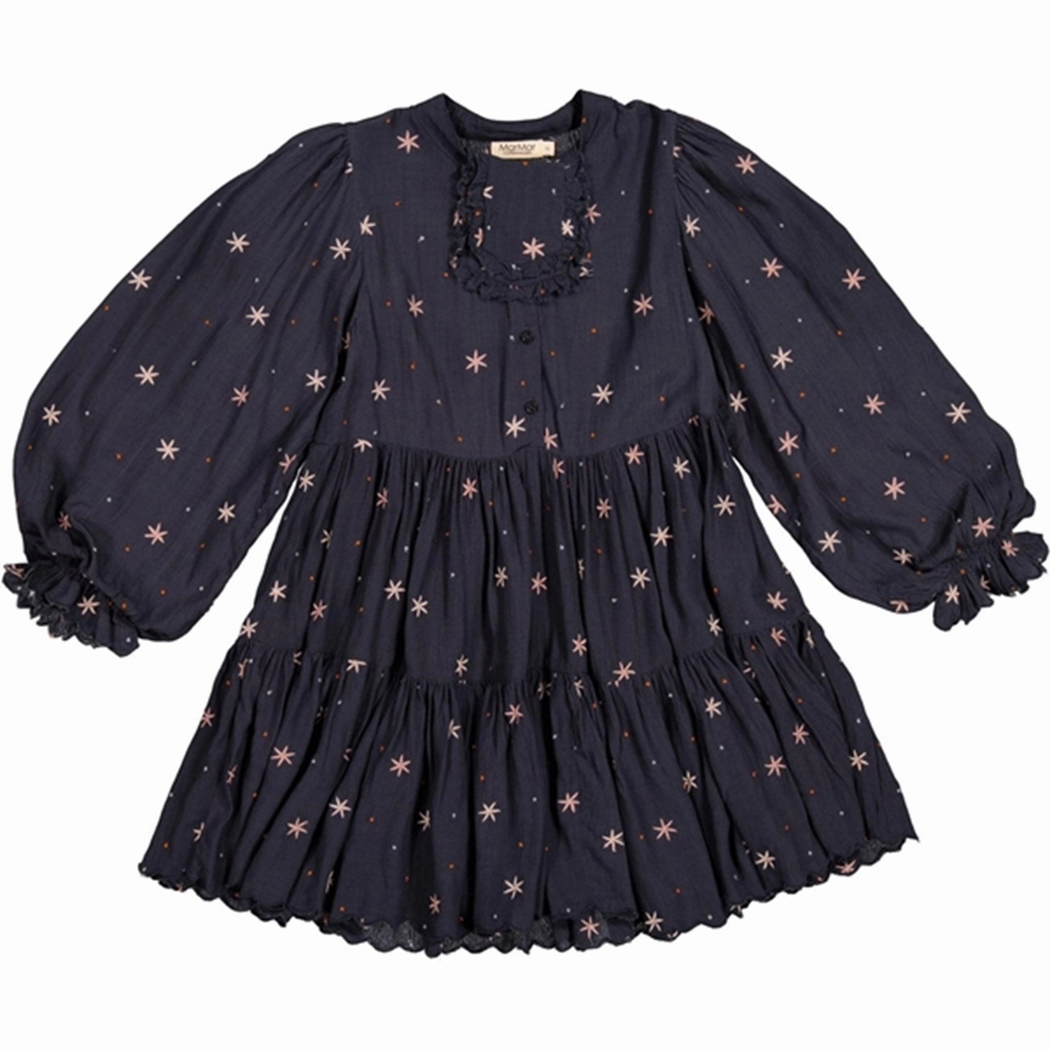 MarMar Stars Embroidery Deva Dress High Cut