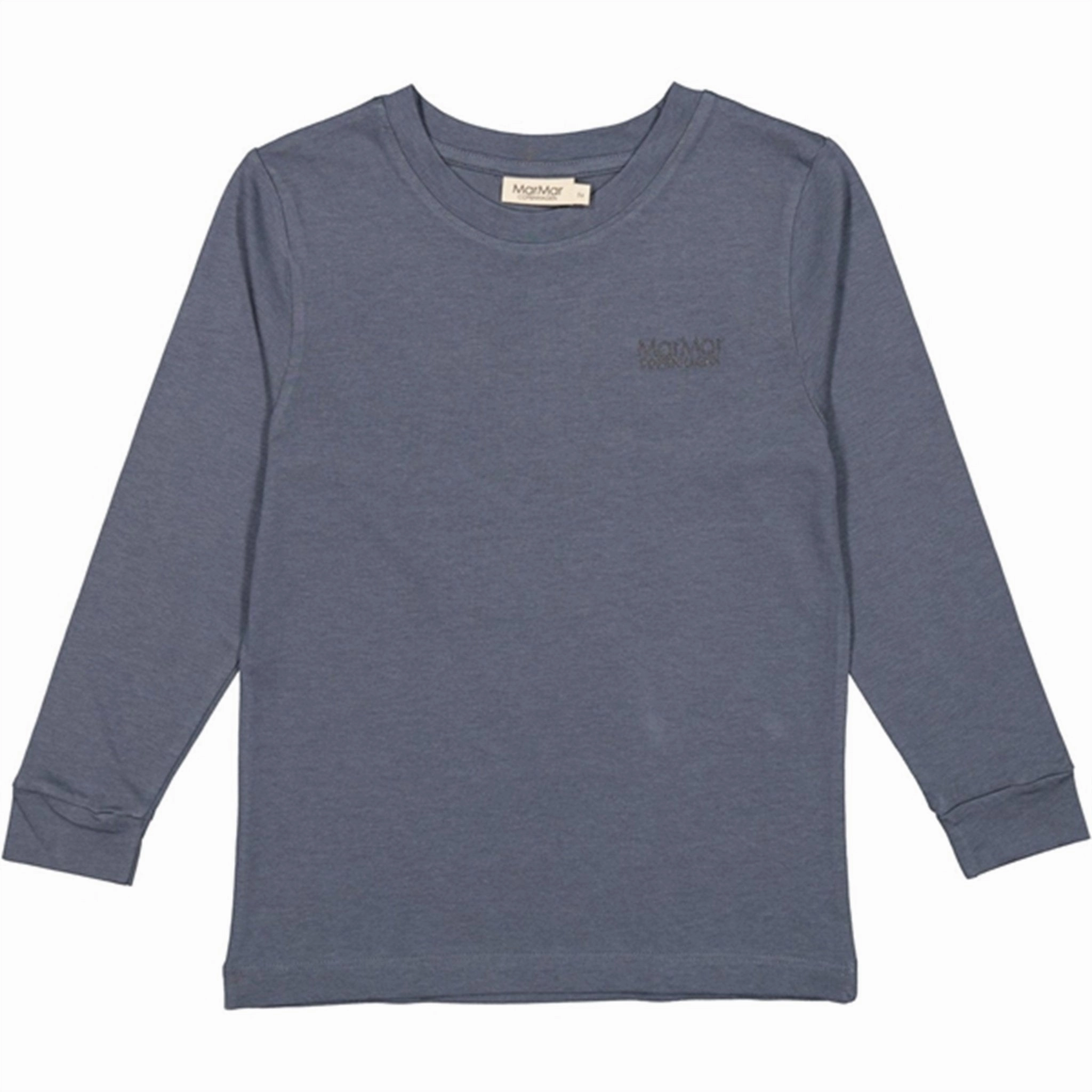 MarMar Stormy Blue Ted Blouse Soft Texture Winter Layering