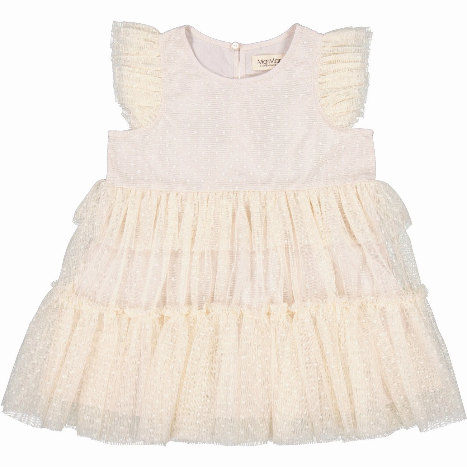 MarMar Tulle Dotty Vanilla Dalvina Dress Color Glow
