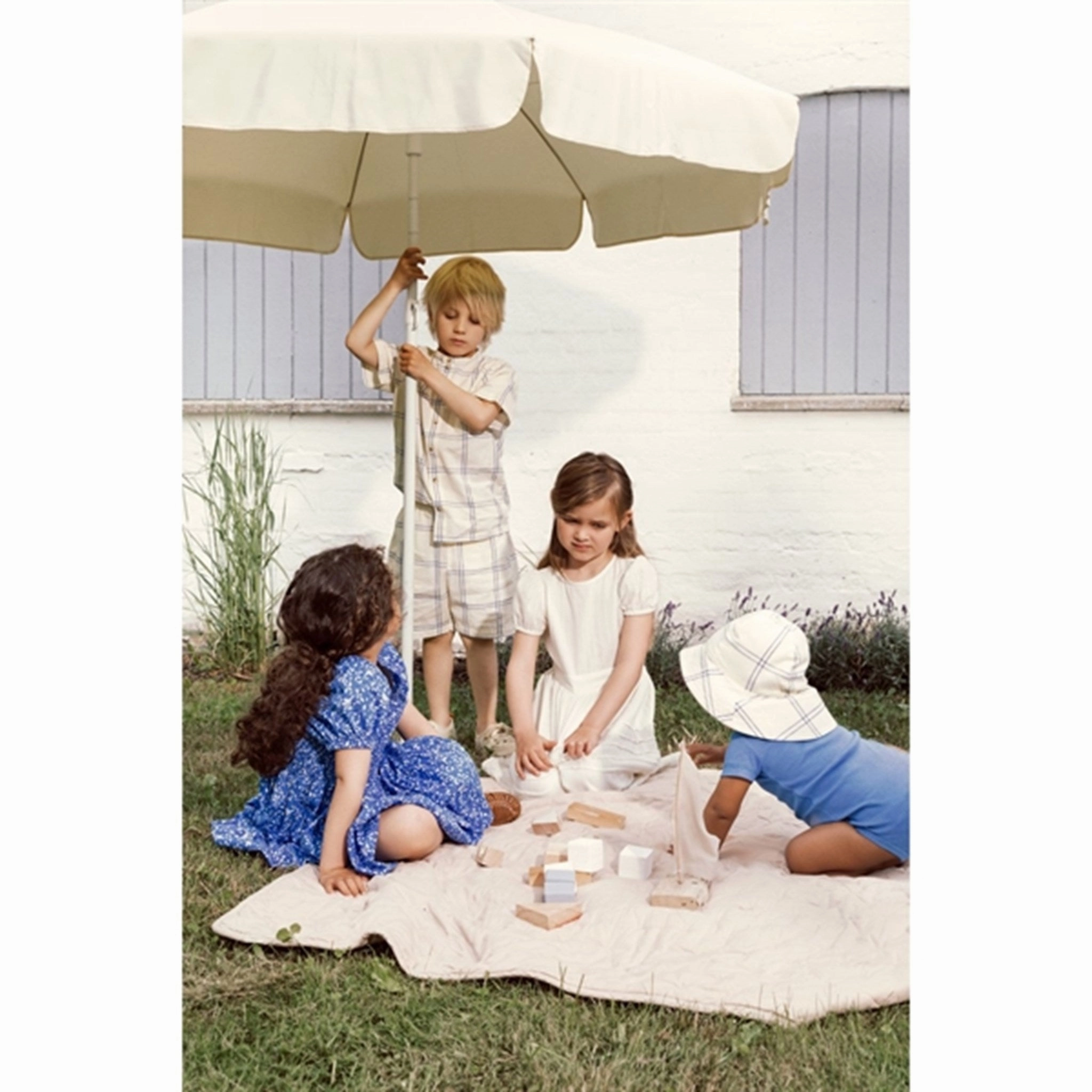 Quick Match Daywear Mood MarMar White Birds Dyman Dress