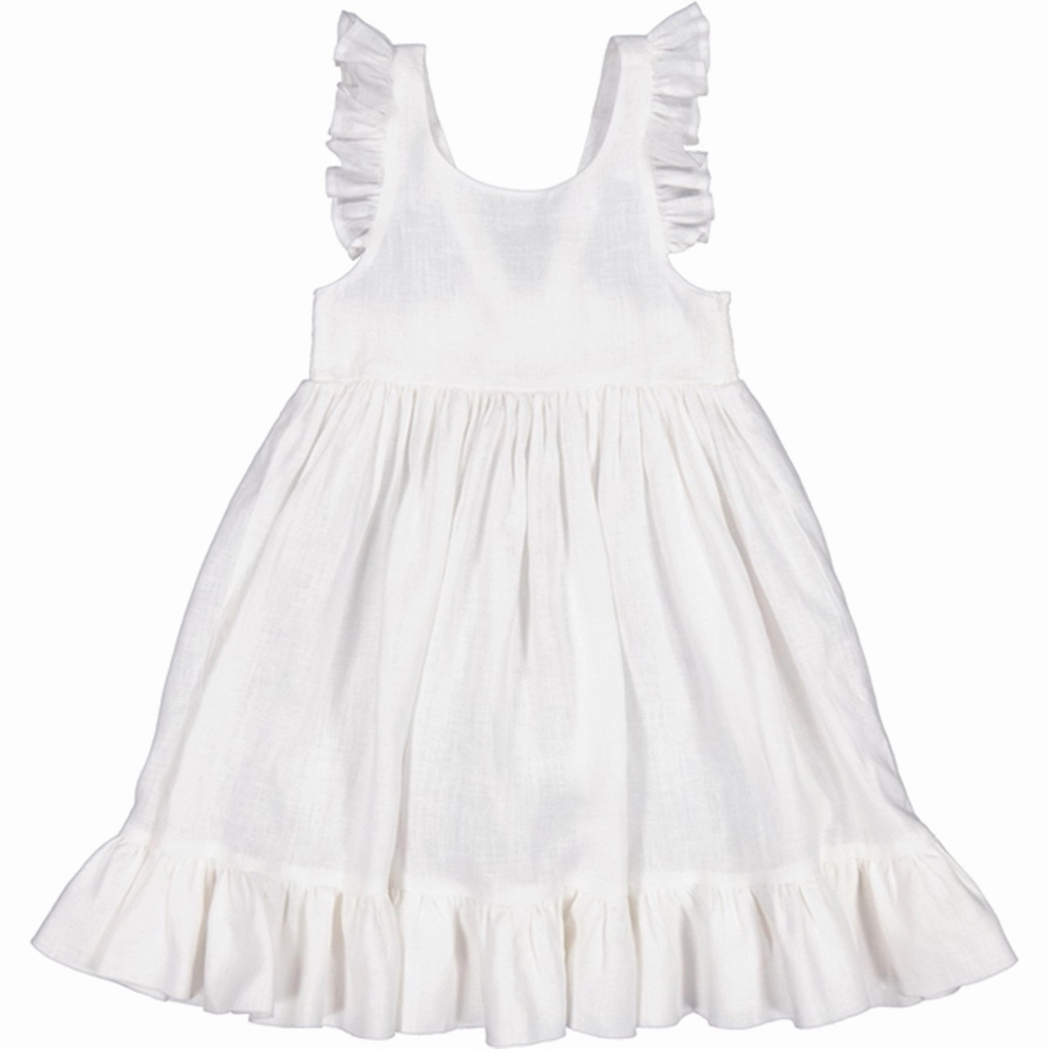Walkable Flow Flow Line MarMar White Danita Frill Dress