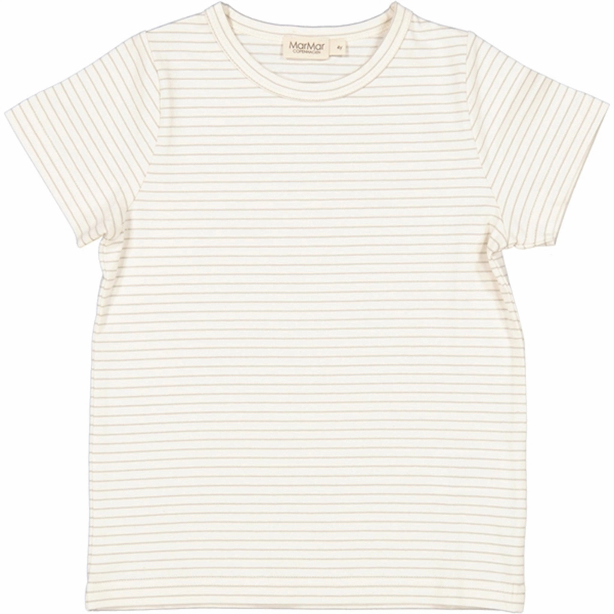 Trendy Top Stylish piece MarMar White Sage Stripe Tago T-shirt