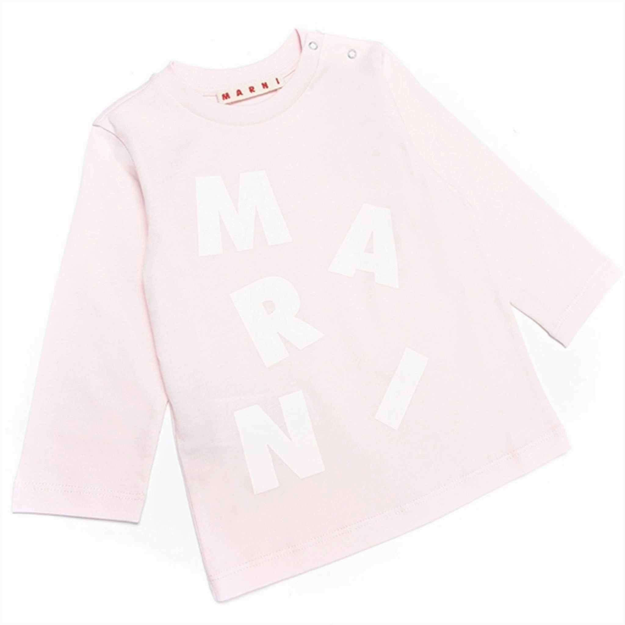 Layered Neckline Marni Ballet Pink T-shirt