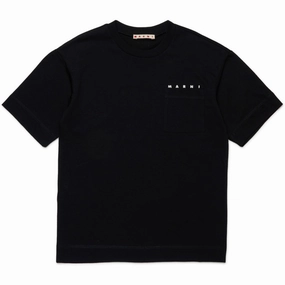 Marni Black T-shirt Daily Casual