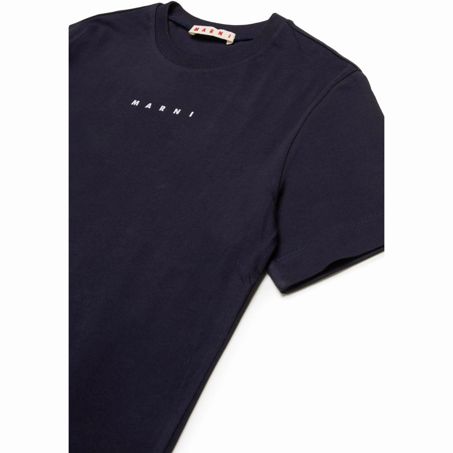 Comfy Wardrobe Organic Cotton Blend Marni Blue Navy T-Shirt