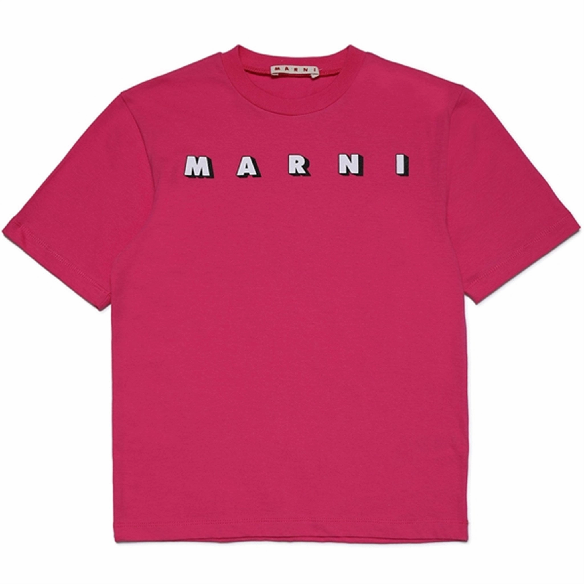 Marni Fuxia Magenta T-shirt Fashionable Look