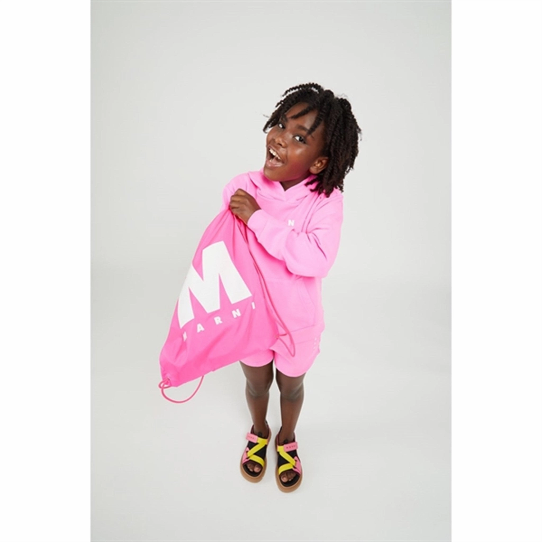 semi-formal event Anti Fade Technology Marni Pink Fluo Sweater