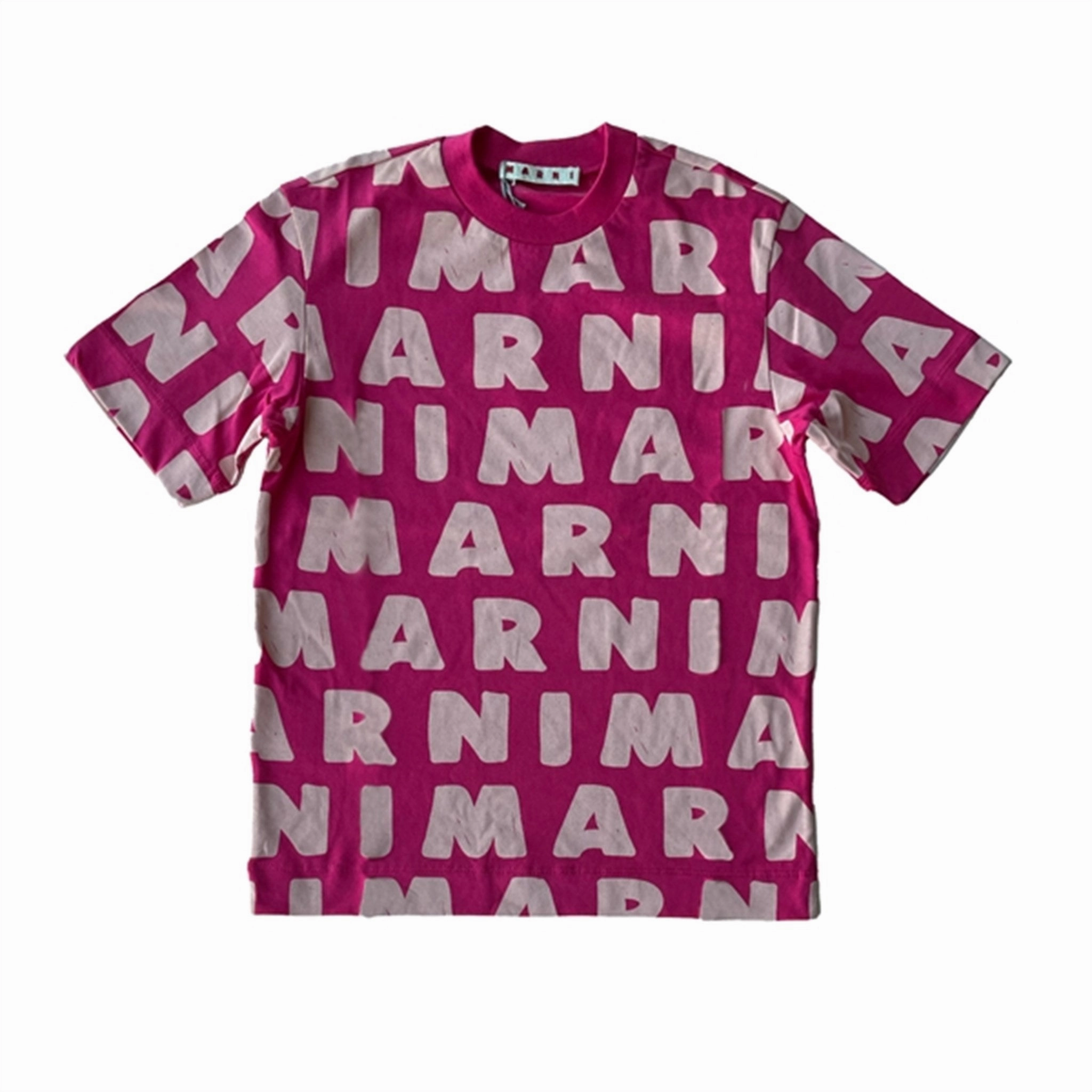 Marni Red T-shirt City Outfit Breathable mesh lining
