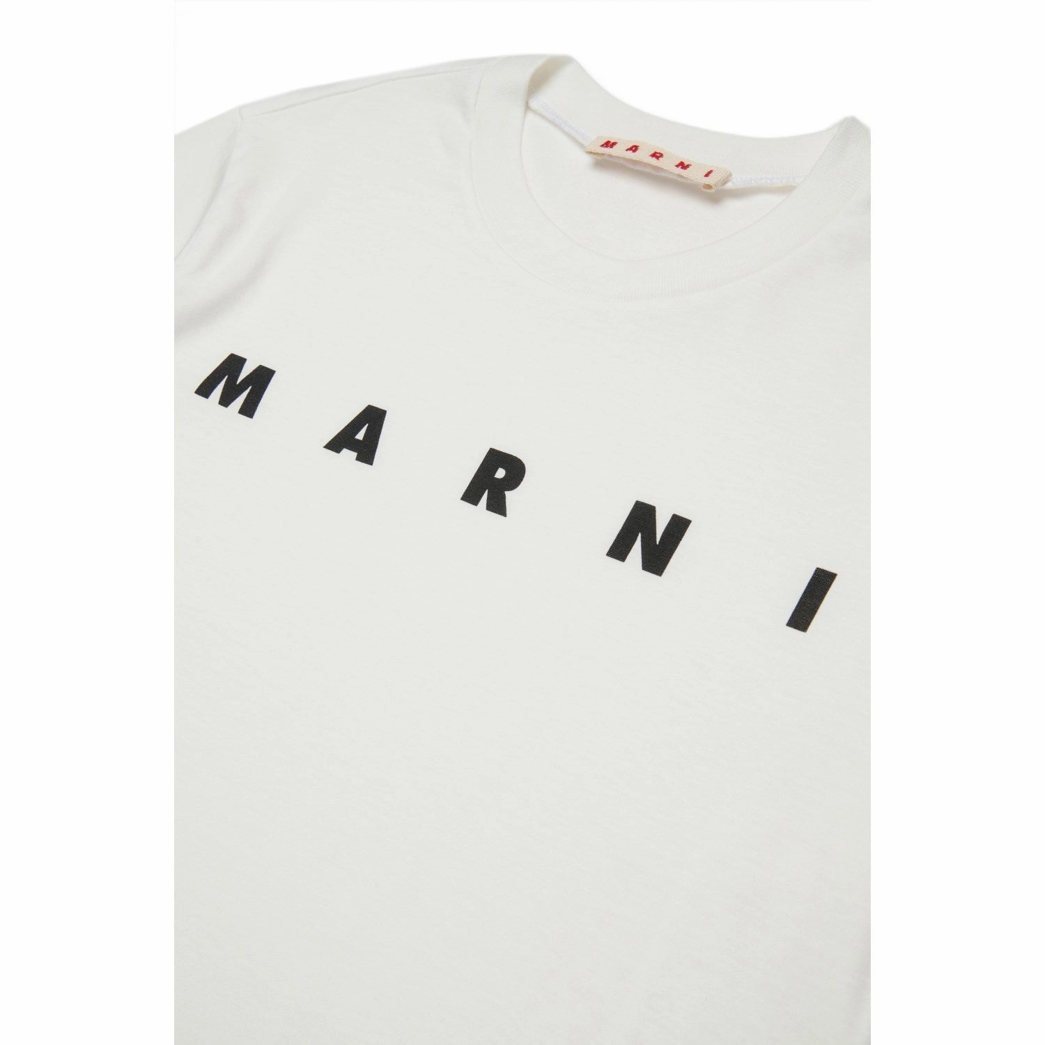 Marni Whipped Cream T-shirt Boat Neck