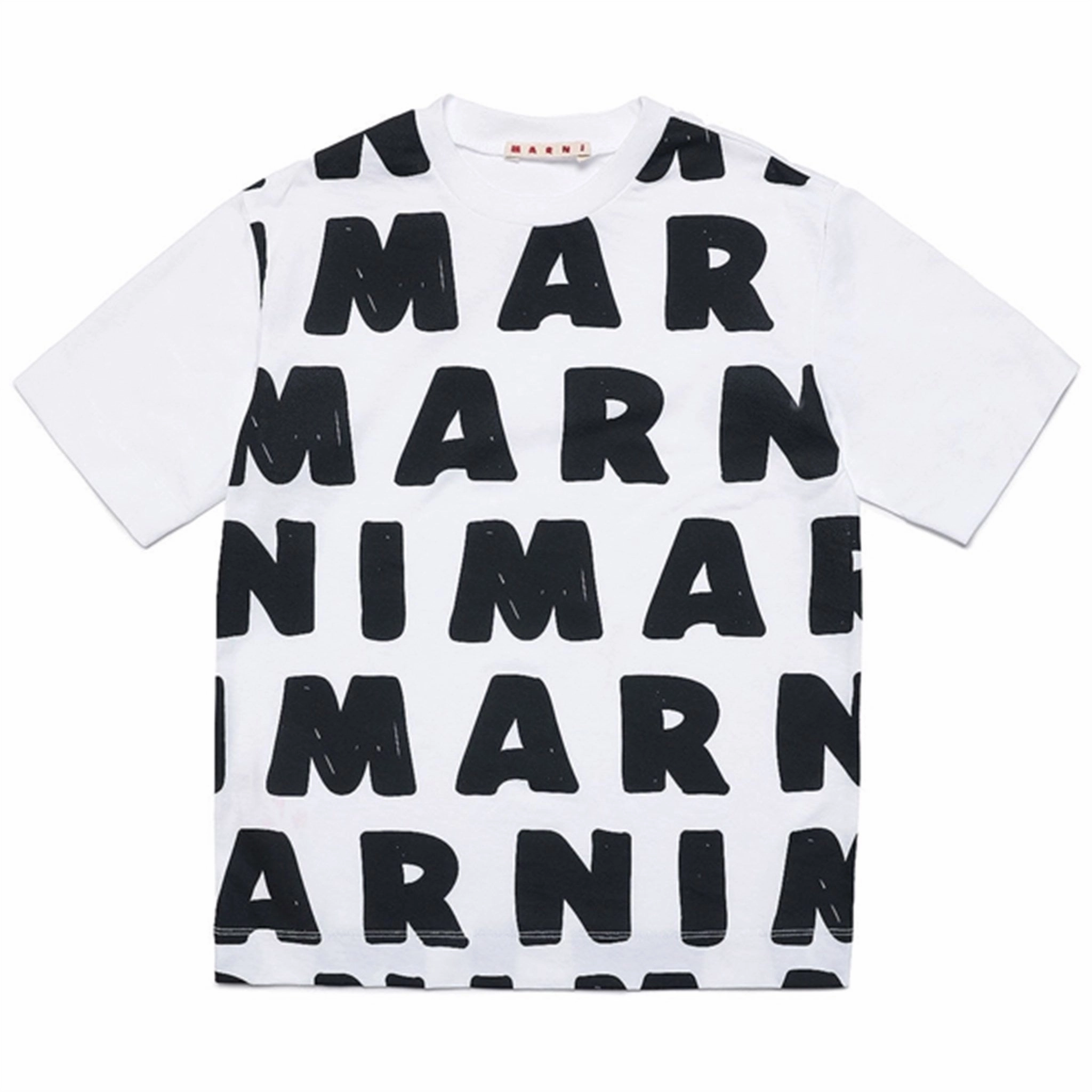 Marni White T-shirt Streetwear Fashion Top