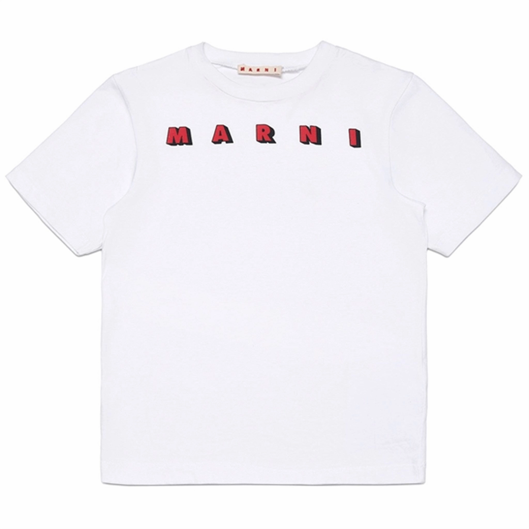 Marni White T-shirt weekday wear Casual Chic Wear