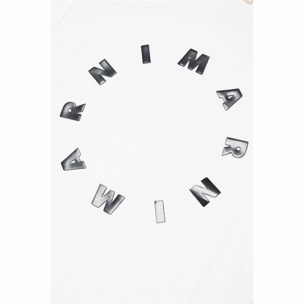 Thermal Regulating Layer Reinforced Shoulders Marni White T-Shirt