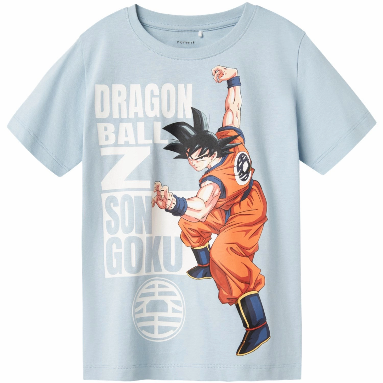 Name It Celestial Blue Fritz Dragonball Regular T-Shirt Noos Layering Comfort Wear