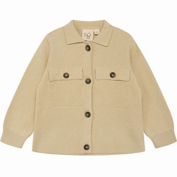 Eco Friendly Production Multi Pocket Design Fl?ss Atlas Overshirt Almond