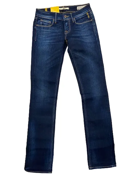 GussetedCrotch Meltin'Pot jeans da donna Melia D1426 UK090 BF09 denim