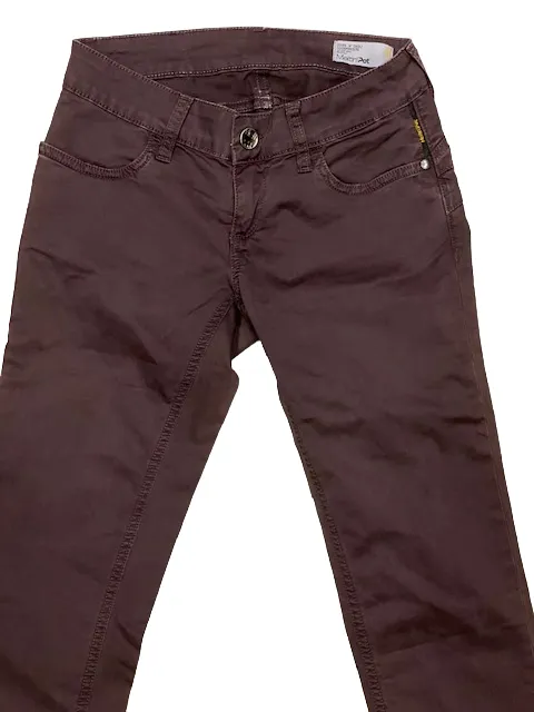 Meltin'Pot Pantalone casual 5 tasche da donna Donna Medha S6106 GE000 VI69 viola Outdoor Comfort Fit