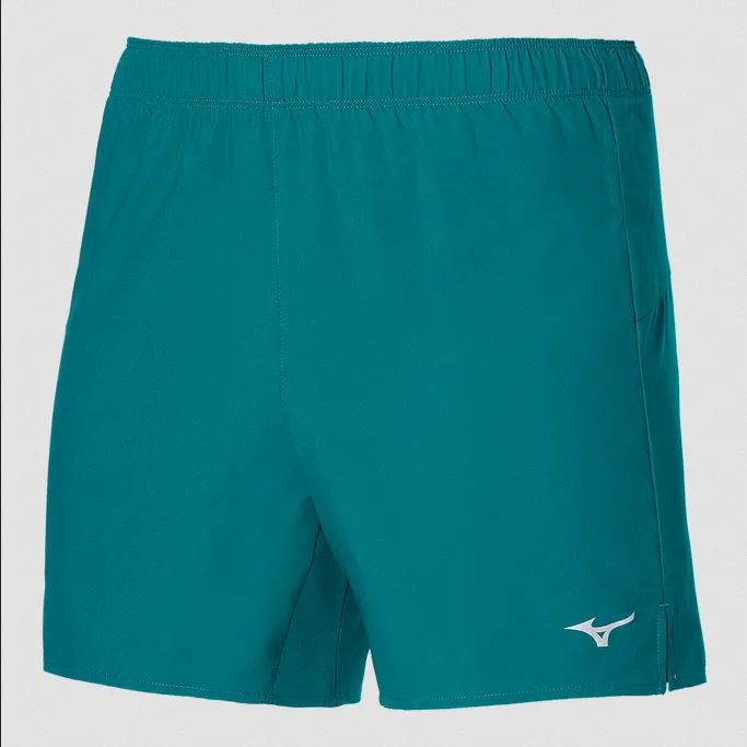 Mizuno pantaloncino sportivo da uomo Core 5.5 J2GB1155 27 blu porto Retroreflective Accents