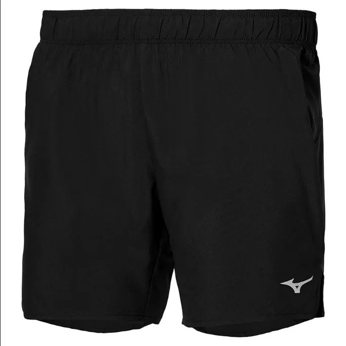 Striped Pattern Semi-formal Mizuno pantaloncino da corsa da uomo Short Core 5.5 J2GB1355 09 nero